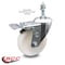 Service Caster 4 Inch Nylon Wheel Swivel 3/8 Inch Threaded Stem Caster Total Lock Brake SCC SCC-TSTTL20S414-NYS-381615 - alternate 4
